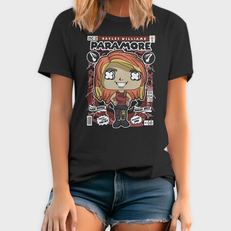 Paramore Hayley Williams, Tricou Barbati (Unisex)