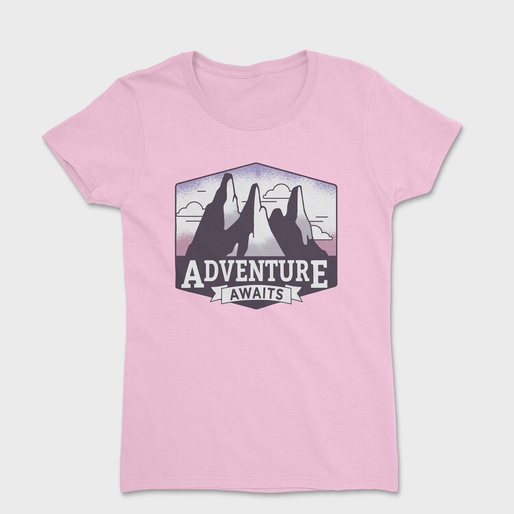 Tricou Femei, Adventure Awaits