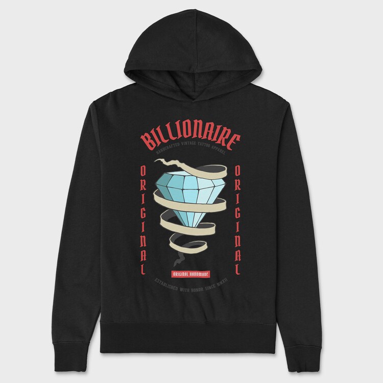 Diamond, Hanorac Oversize Barbati (Unisex)