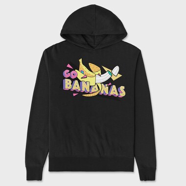 Go Bananas, Hanorac Oversize Barbati (Unisex)