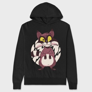 Hanorac Barbati (Unisex), Racoon Cartoon