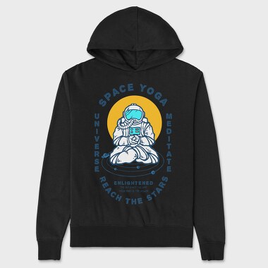 Space Yoga, Hanorac Oversize Barbati (Unisex)