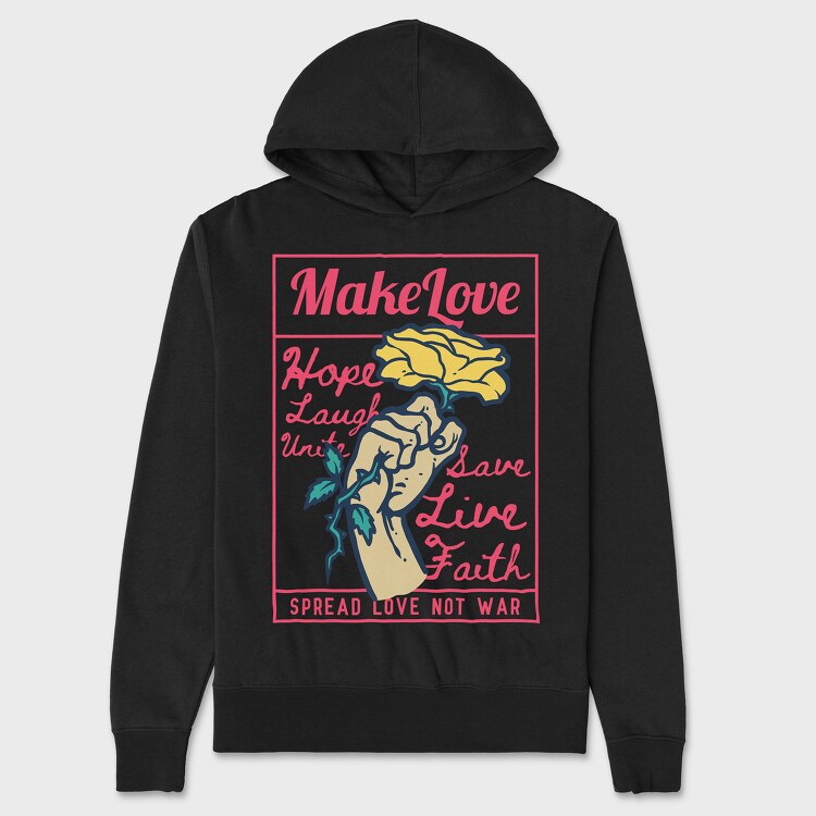 In The Name Of Peace, Hanorac Oversize Barbati (Unisex)