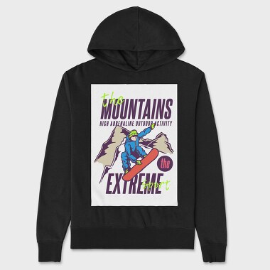 Jump High, Hanorac Oversize Barbati (Unisex)
