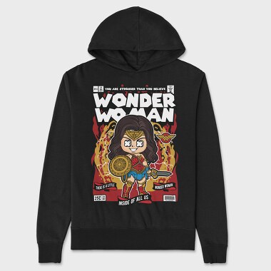 Wonder Woman, Hanorac Oversize Barbati (Unisex)