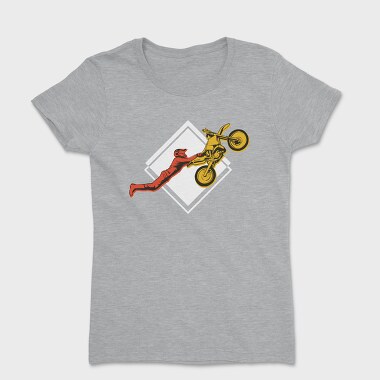 Tricou Femei, Dirt Bike