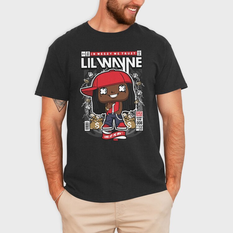 Lil Wayne, Tricou Barbati (Unisex)