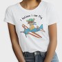 Pilot Pup Soar, Tricou Femei