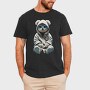 Teddy White Sweatsuit, Tricou Barbati (Unisex)