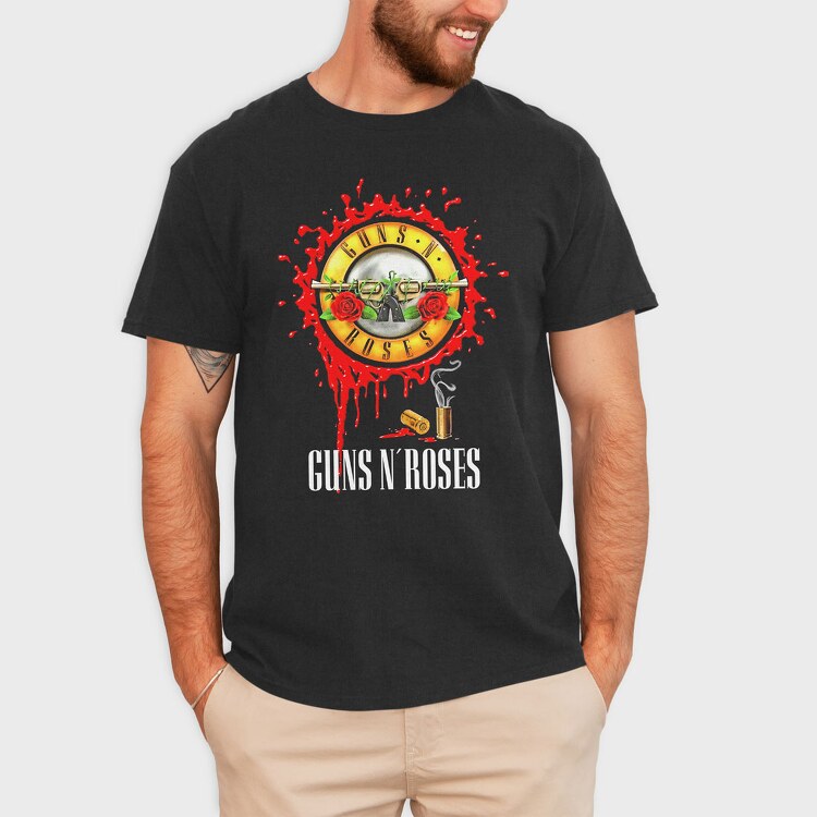 Guns N Roses, Tricou Barbati (Unisex)