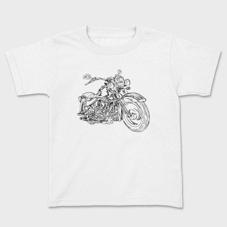 Tricou Copii, Harley Motorcycle