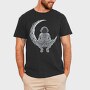Astronaut Moon Meditation, Tricou Barbati (Unisex)