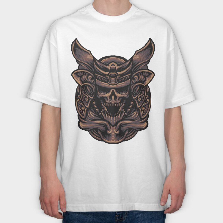 Soul Eater Mask, Tricou Oversize Barbati (Unisex)