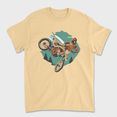 Tricou Barbati (Unisex), Motorcycle Winter