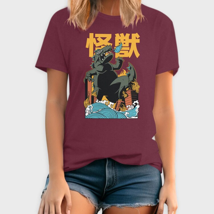 Kaiju, Tricou Barbati (Unisex)