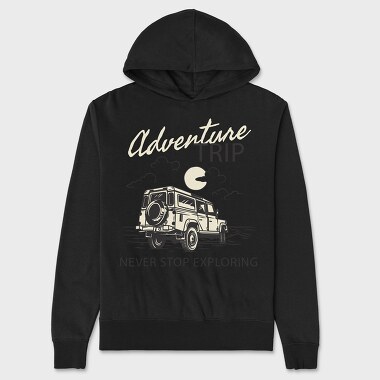 Adventure Trip, Hanorac Oversize Barbati (Unisex)