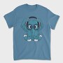 Elephant With Glasses, Tricou Barbati (Unisex)