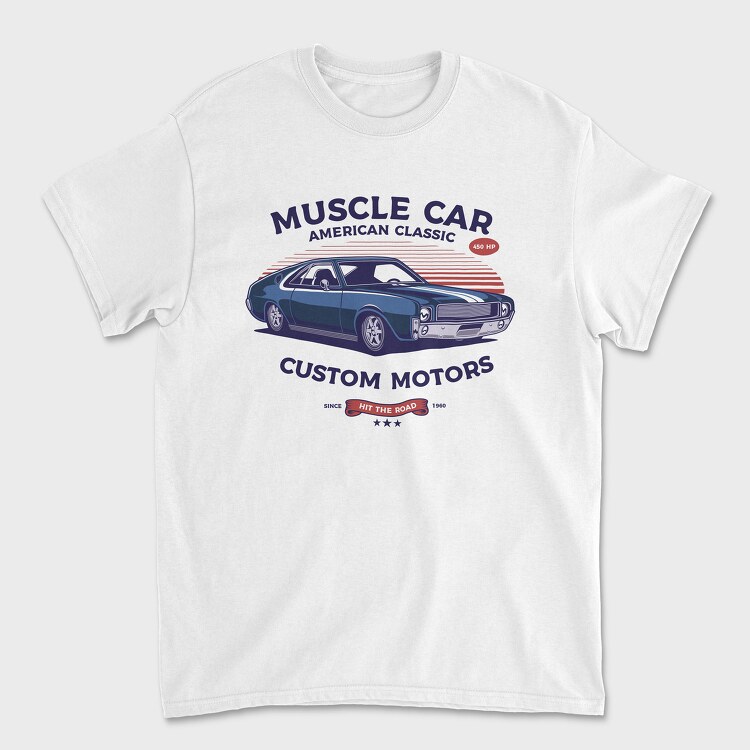 1969 AMC AMX, Tricou Barbati (Unisex)