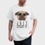 Pug Cool Vibes, Tricou Barbati (Unisex)