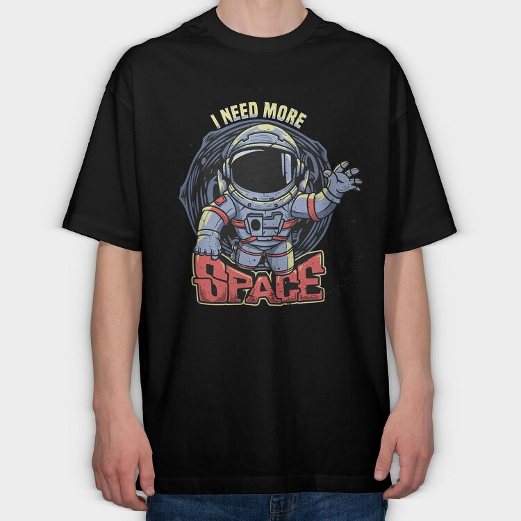Astronaut Space Quest, Tricou Oversize Barbati (Unisex)
