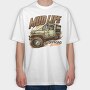 Mud Life Adventure, Tricou Oversize Barbati (Unisex)