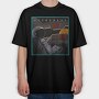 Astronautaut Space Drive, Tricou Oversize Barbati (Unisex)