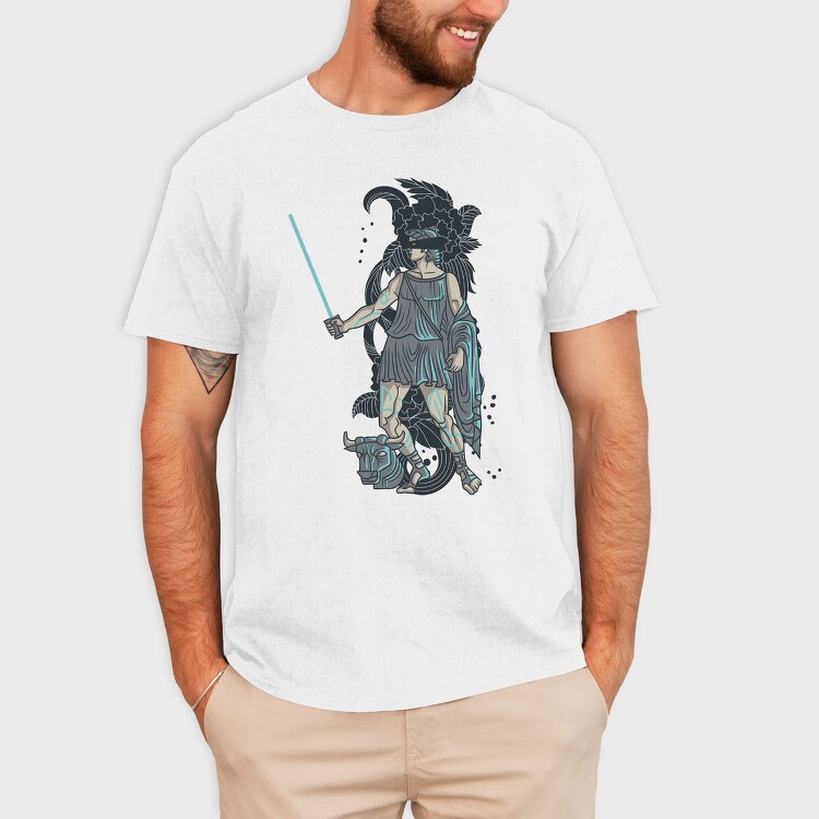 Athenas Blade, Tricou Barbati (Unisex)