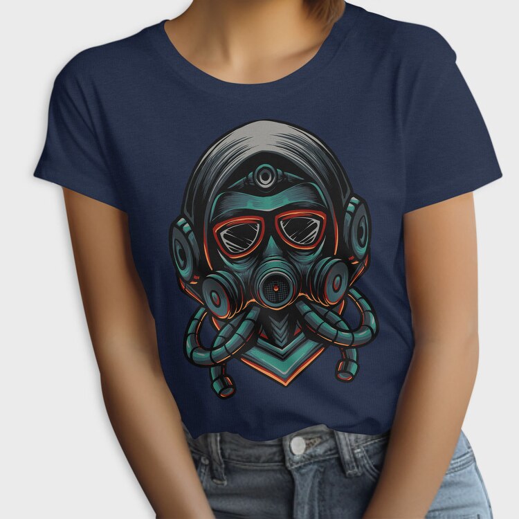 Cyberpunk Gasmask, Tricou Femei