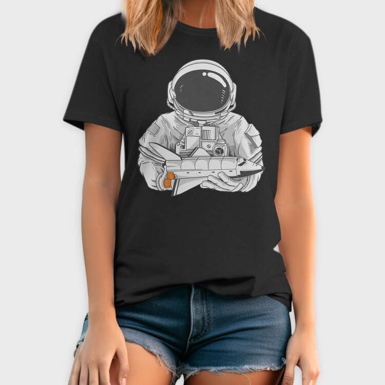 Space Mission Rocket, Tricou Barbati (Unisex)