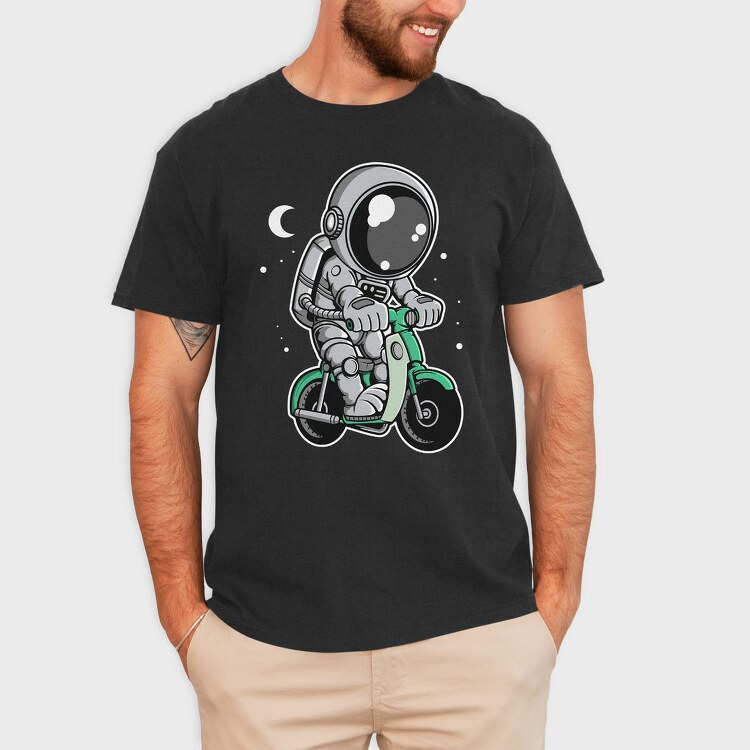 Space Rider 2, Tricou Barbati (Unisex)