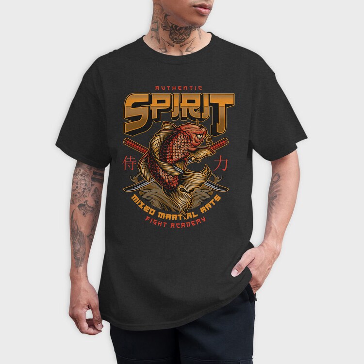 Spirit Fish Sword, Tricou Barbati (Unisex)