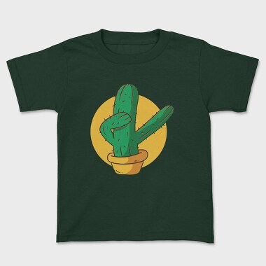 Tricou Copii, Dabbing Cactus