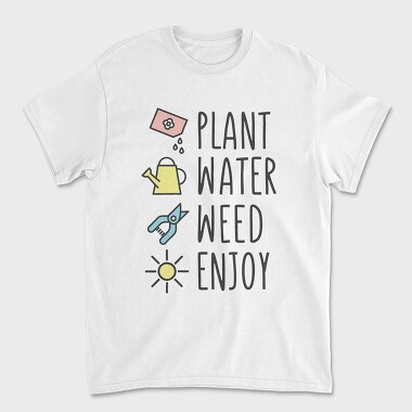 Tricou Barbati (Unisex), Enjoy Gardening