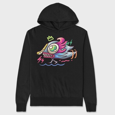 Colorful Creature 12, Hanorac Oversize Barbati (Unisex)