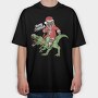 Pugmasaurus Rex, Tricou Oversize Barbati (Unisex)