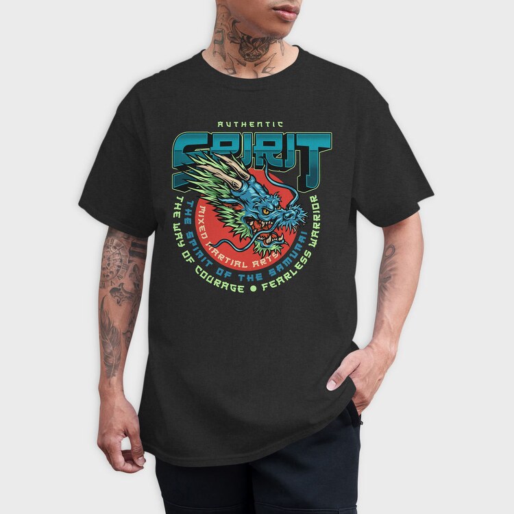 Spirit Of The Samurai, Tricou Barbati (Unisex)