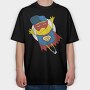 Super Mario Bros, Tricou Oversize Barbati (Unisex)