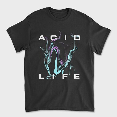 Acid Life, Tricou Barbati (Unisex)