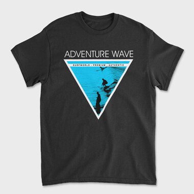 Adventure Wave, Tricou Barbati (Unisex)