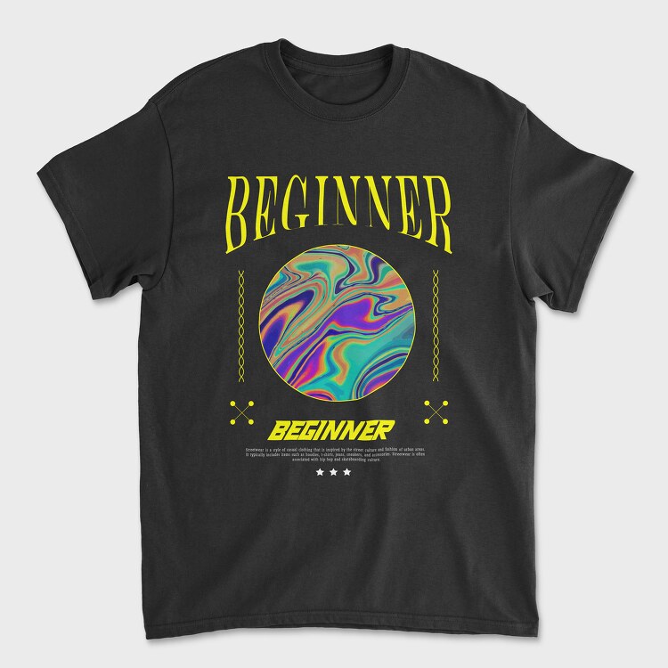 Beginner, Tricou Barbati (Unisex)