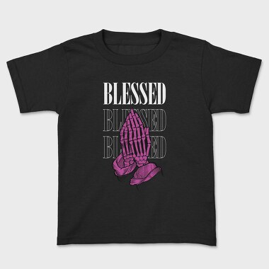 Blessed Skeleton Hands, Tricou Copii