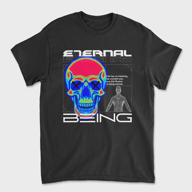 Eternal Skull, Tricou Barbati (Unisex)