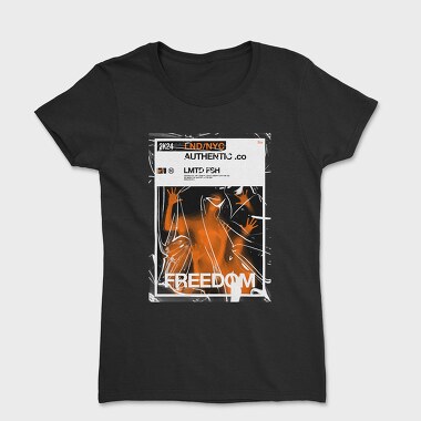 Freedom Orange Shadow, Tricou Femei