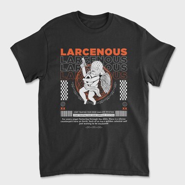 Larcenous, Tricou Barbati (Unisex)