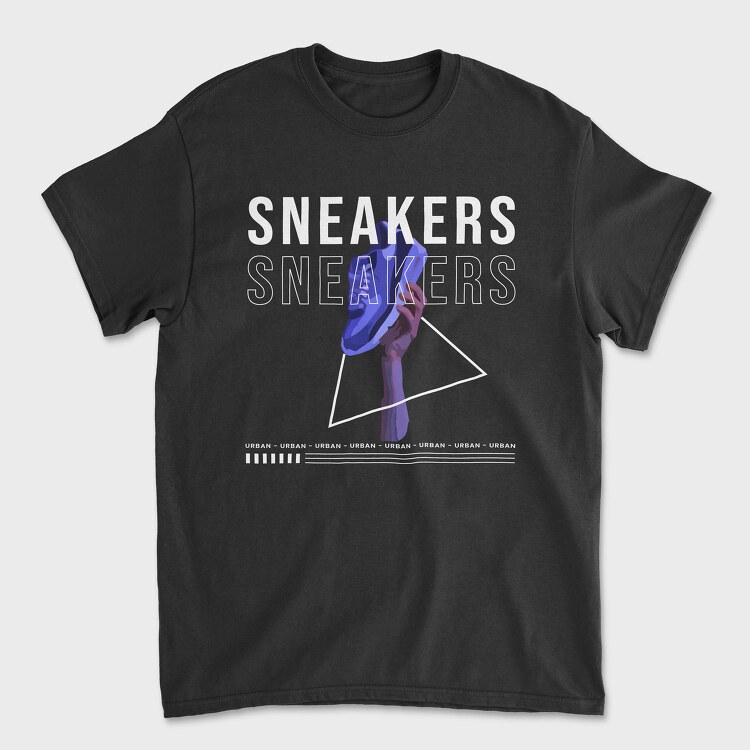 Sneakers, Tricou Barbati (Unisex)