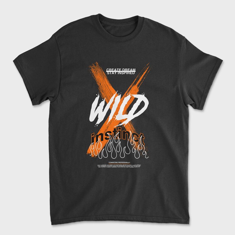 Wild Instinct, Tricou Barbati (Unisex)