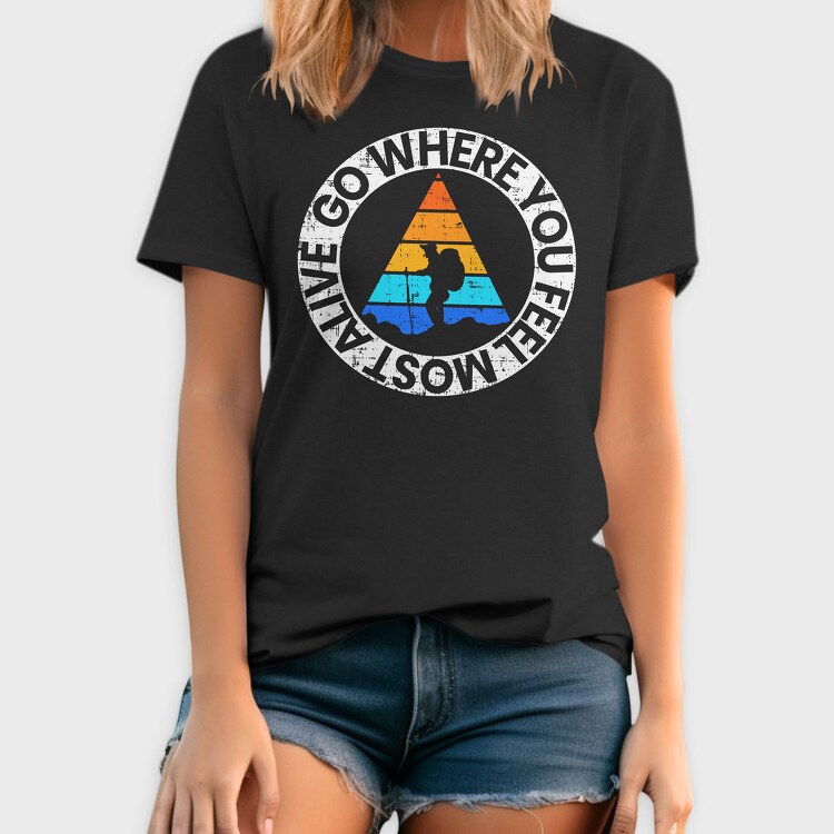 Pyramid Of Needs, Tricou Barbati (Unisex)