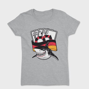 Tricou Femei, Poker Shark