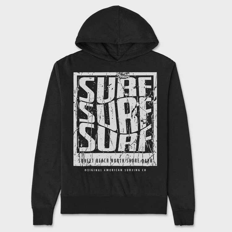 Surf, Hanorac Oversize Barbati (Unisex)