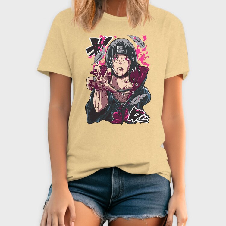 Itachi Uchiha V2 Ex, Tricou Barbati (Unisex)